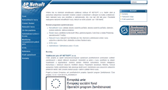 Desktop Screenshot of apnet.cz